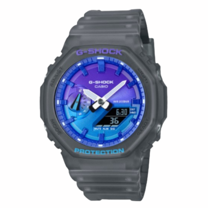 Casio G-shock GA-2100FLS-8A2 Resin Band Digital Analog Men Watch
